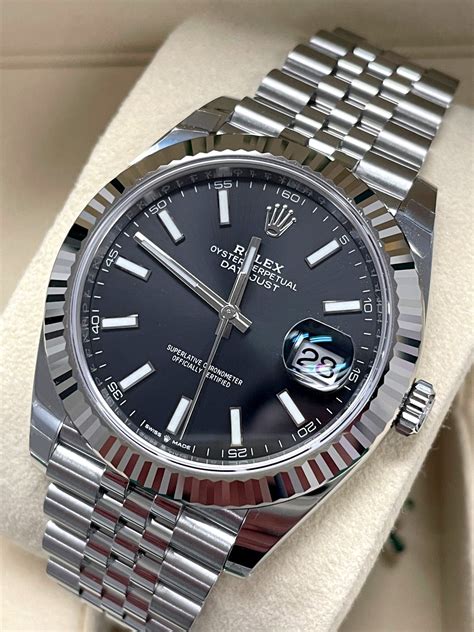 rolex datejust jubilee steel